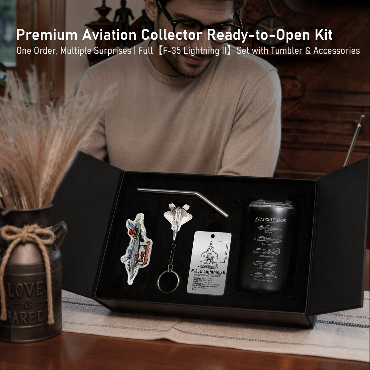 SkyTrove F-35 Lightning II Aviation Gift Set