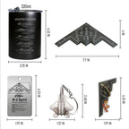 SkyTrove B-2 Spirit 1:200 Aircraft Gift Set