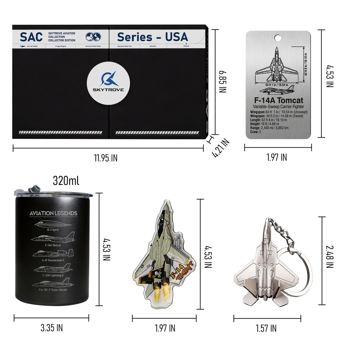 F-14 Tomcat aviation gift set