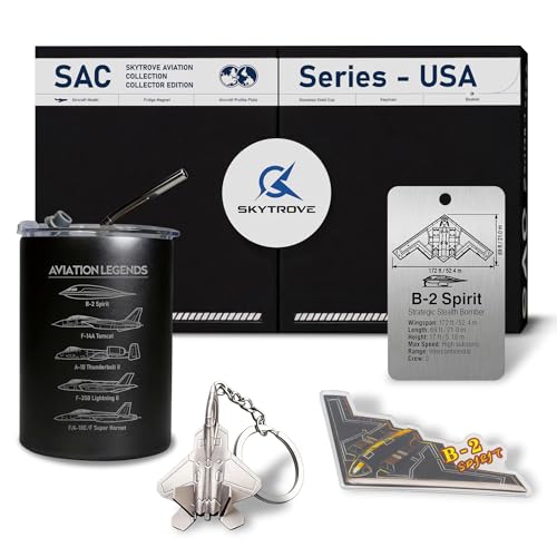 SkyTrove Military Aviation Mug Gift Set - B-2 Spirit