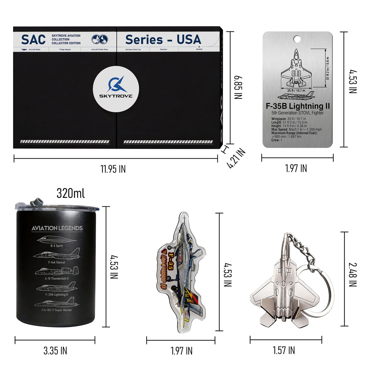 F-35 Lightning II aviation gift set