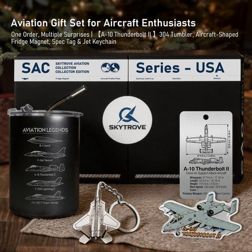 SkyTrove A-10 Warthog Aviation Gift Set