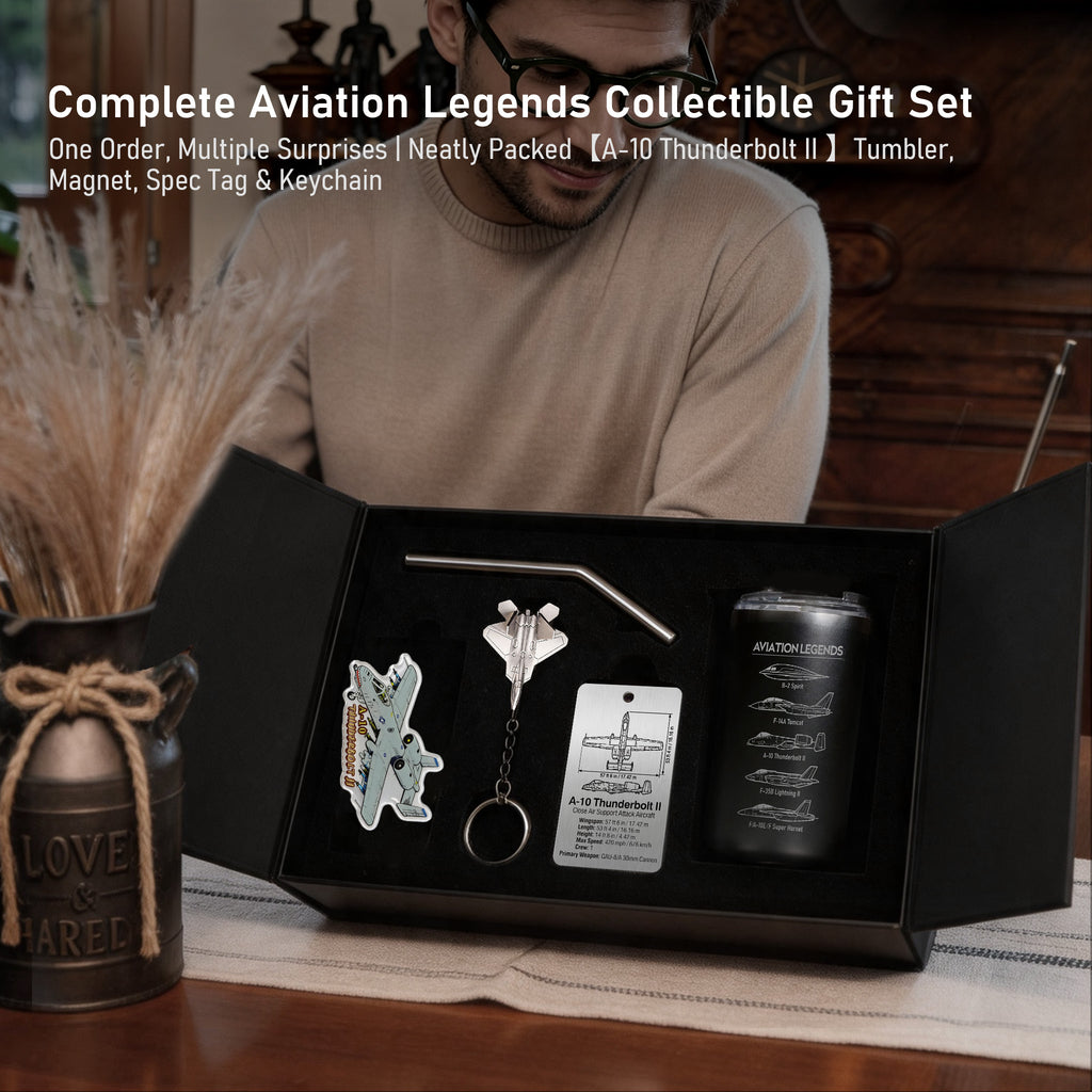 SkyTrove A-10 Warthog Aviation Gift Set