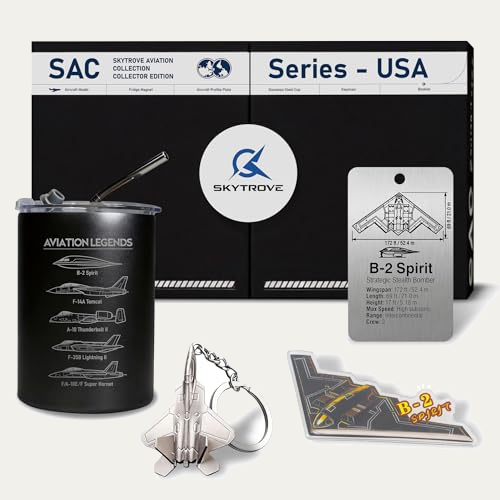 SkyTrove Military Aviation Mug Gift Set - B-2 Spirit