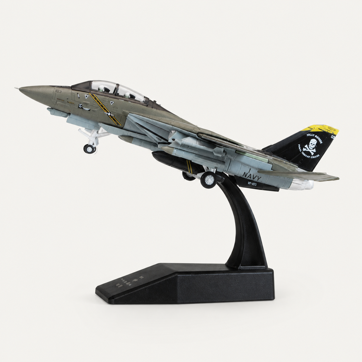 SkyTrove F-14 Tomcat aircraft gift set studio composition